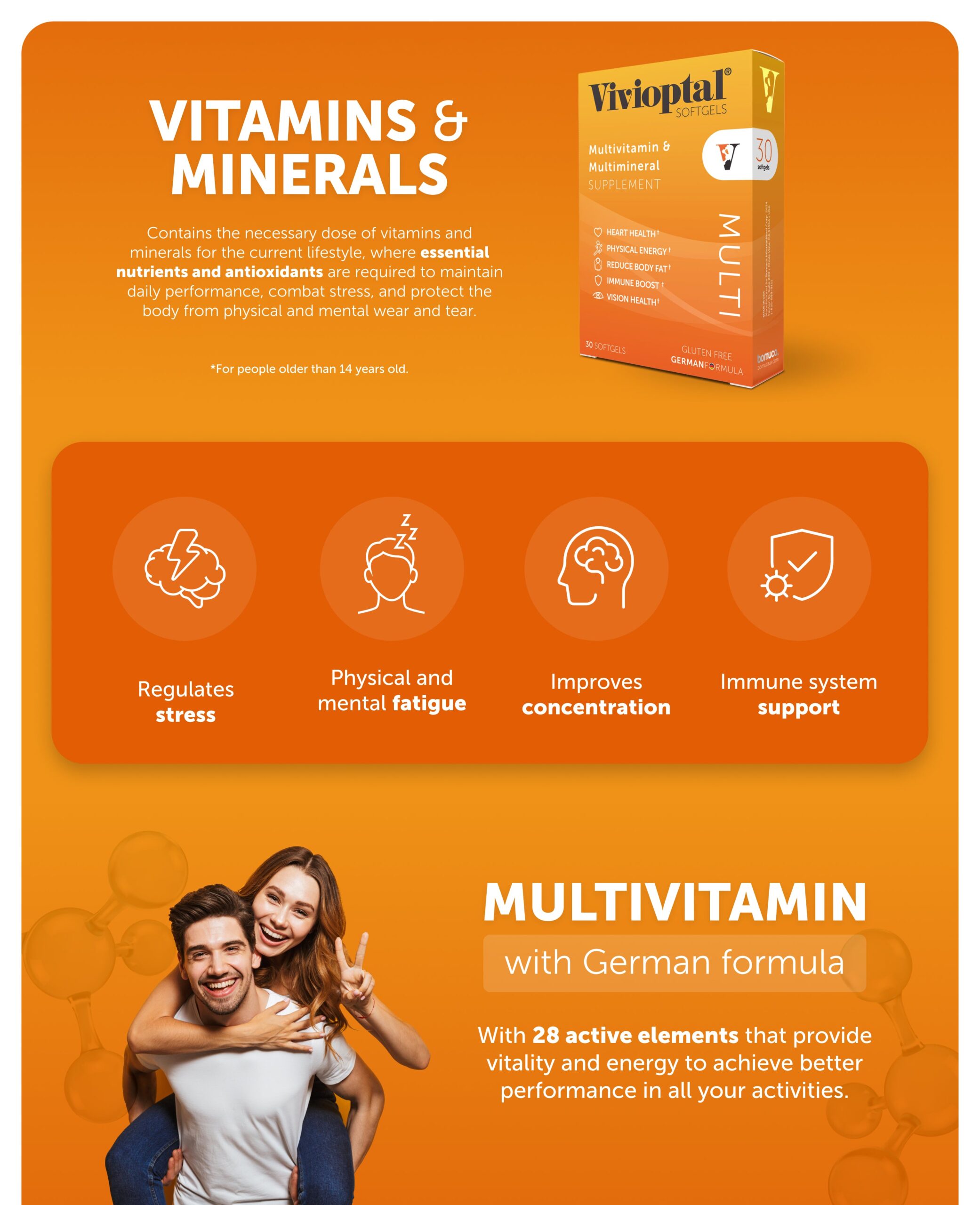 VIVIOPTAL MULTI 30 SOFTGELS
